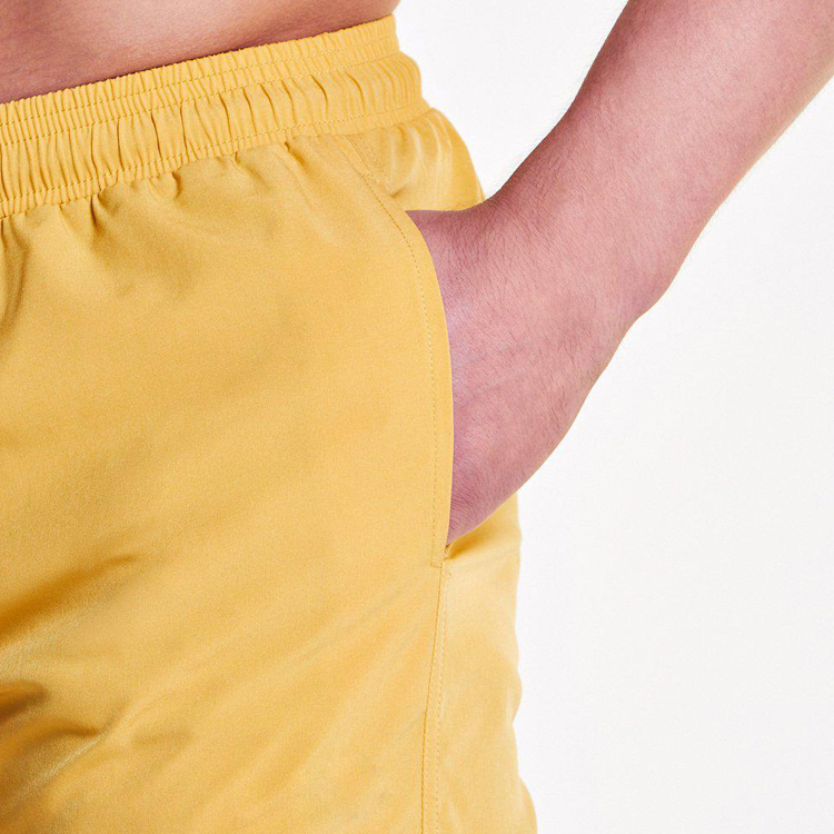 Breathable Lightweight Polyester Drawstring Waist Custom Men Workout Gym Shorts