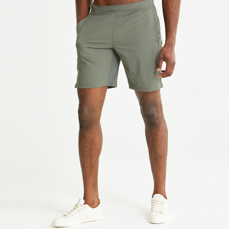 Wholesale Cool Dry Custom Fitness Drawstring Waist Men Gym Sports Nylon Shorts