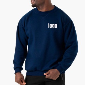 Cheapest Price  Sports Gym Wear -
 Custom Wholesale lightweight Cotton Spandex Plain Crewneck Sweatshirt For Men Gym Wear – AIKA