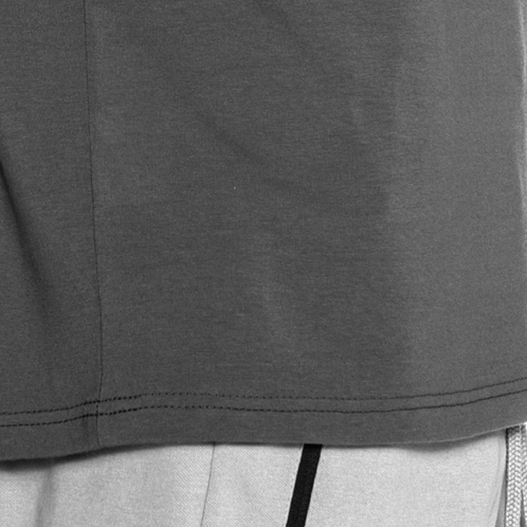 Sport Plain Oversize Long sleeve Workout Men Fitness Cotton T Shirts Custom Printing detail pictures