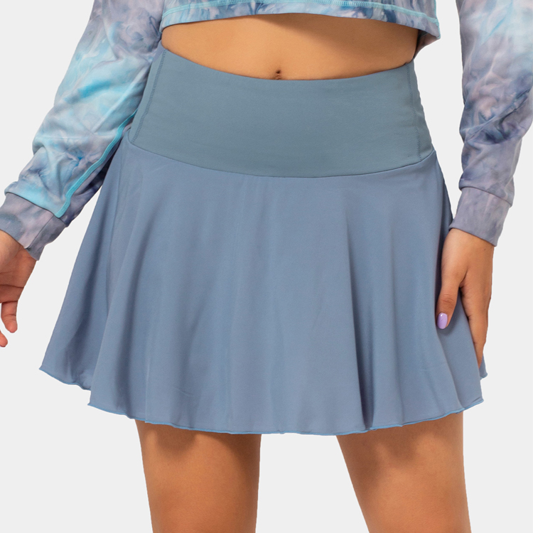 Best Seller Gym Wear Girls Fitness Tennis Dress Women 2-in-1 Tennis Skirts With Pocket detail pictures