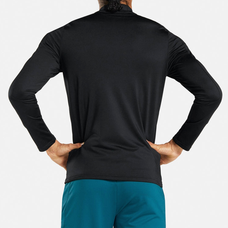 Hot Sell Lightweight Custom Training Full Zip Sports Gym Slim Fit Jacket For Men detail pictures
