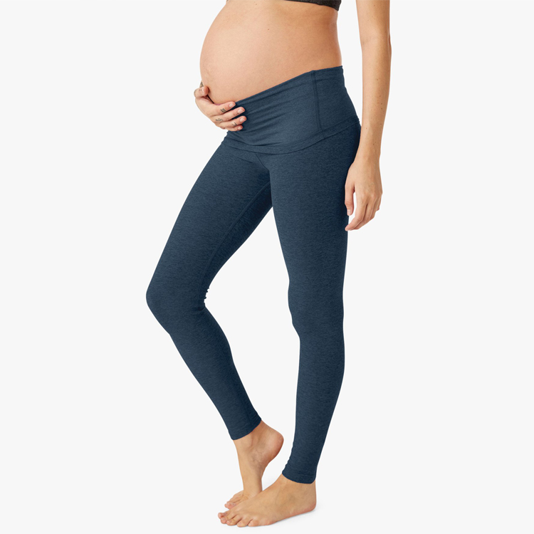 Eco Friendly Stretchable Sports Gym High Waist Women Maternity Yoga Leggings