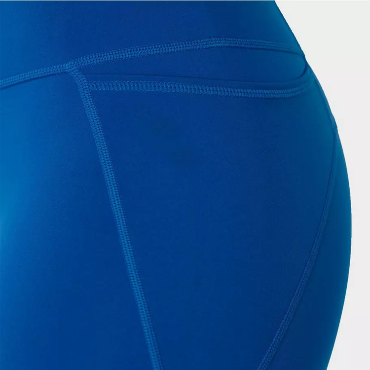 New Trendy Four Way Stretch High Waist Compression Pocket Leggings Custom Women Yoga Tights detail pictures
