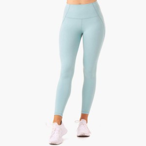 High reputation Custom Track Suits -
 OEM Manufacturer Polyester Spandex Women High Waist Pocket Gym Compression Yoga Leggings – AIKA