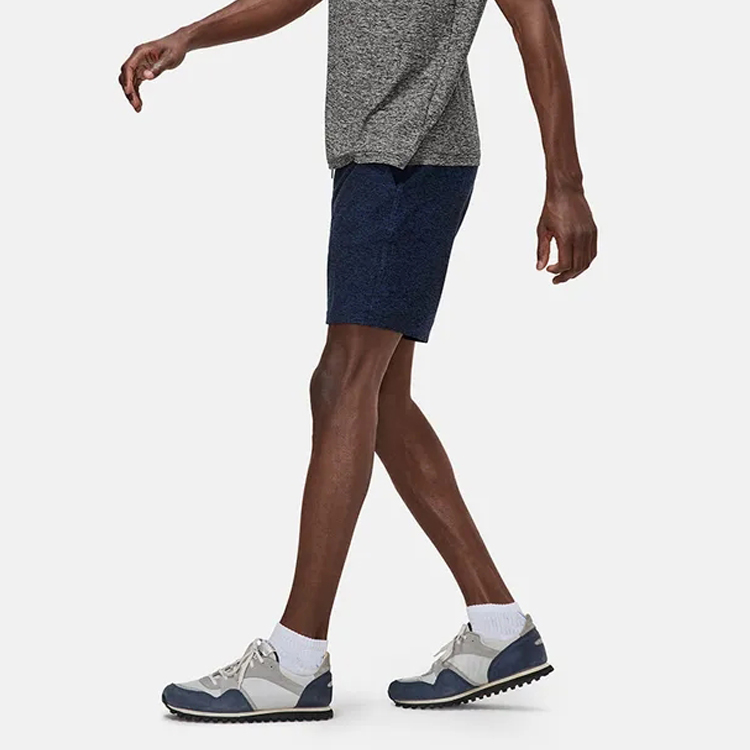 Factory Price OEM Quick Dry Drawstring Waist Men Running Gym Shorts With Pocket detail pictures
