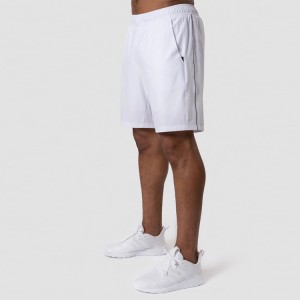 Rapid Delivery for Striped Workout Leggings Supplier -
 Sportswear Manufacture Custom Logo Lightweight Polyester Mens 2 in I Running Gym Shorts – AIKA
