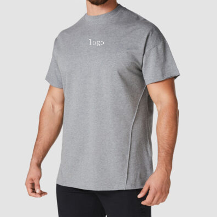 High Quality Classic Workout 100% Cotton Oversized Custom Men Plain T Shirts