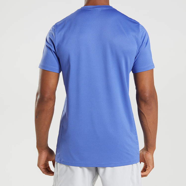 Custom High Quality Mesh Polyester Running Athletic Gym Sports T Shirts For Men