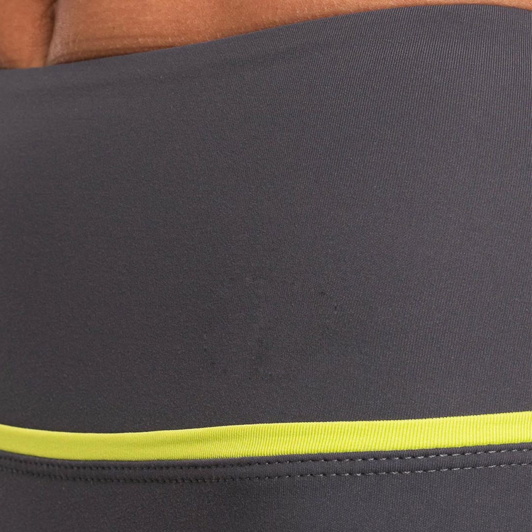Custom Contrast Strip High Waist Sports Fitness Tights Leggings Women Yoga Pants detail pictures