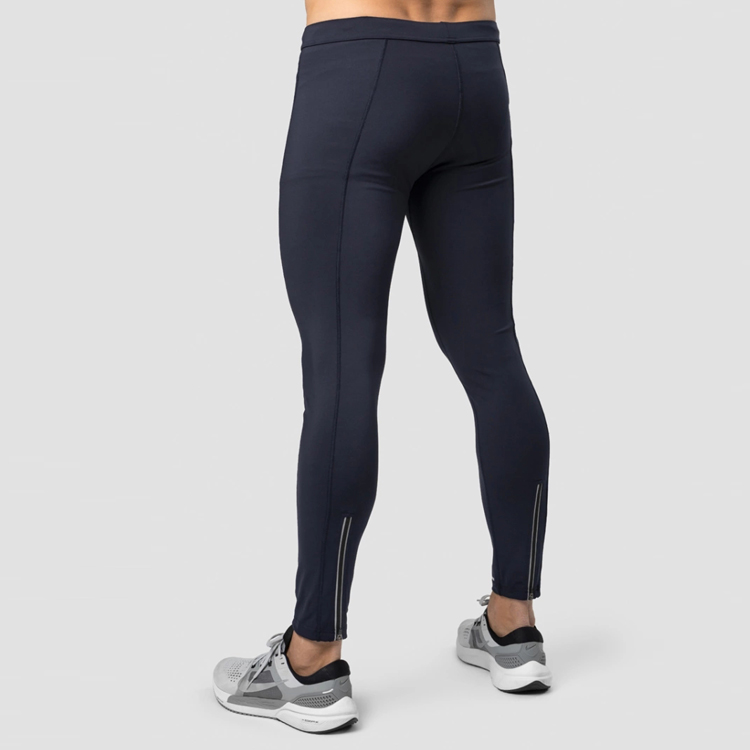 High Quality Stretch Quick Dry Custom Logo Running Compression Gym Legging Tights For Men detail pictures