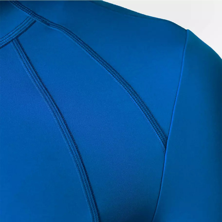 High Stretch Breathable Slim Fit Full Zip Up Gym Sports Jacket For Women With Thumb Hole detail pictures
