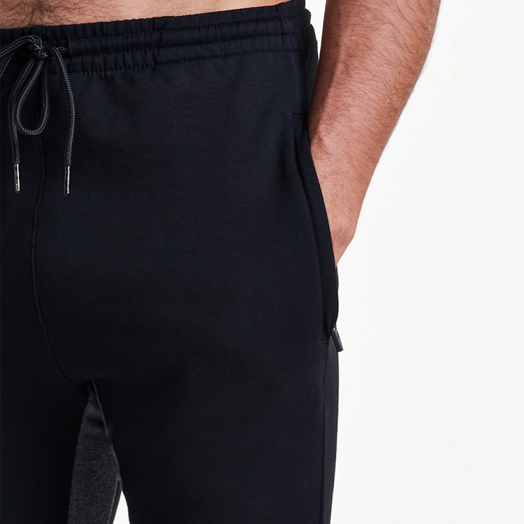 High Quality Custom Embroidery Logo Workout Men Fitness Slim Fit Tapere Jogger Pants detail pictures
