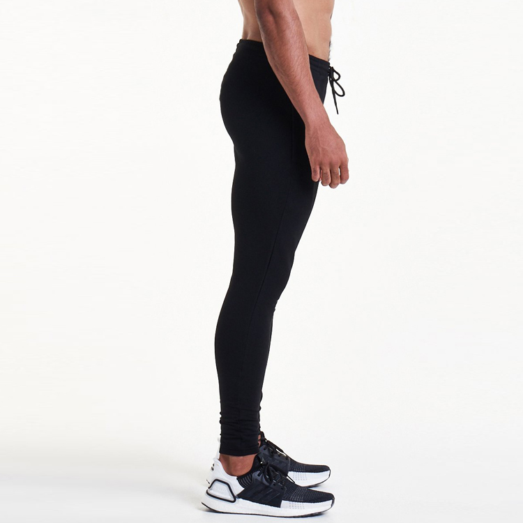 High Quality Custom Embroidery Logo Workout Men Fitness Slim Fit Tapere Jogger Pants detail pictures