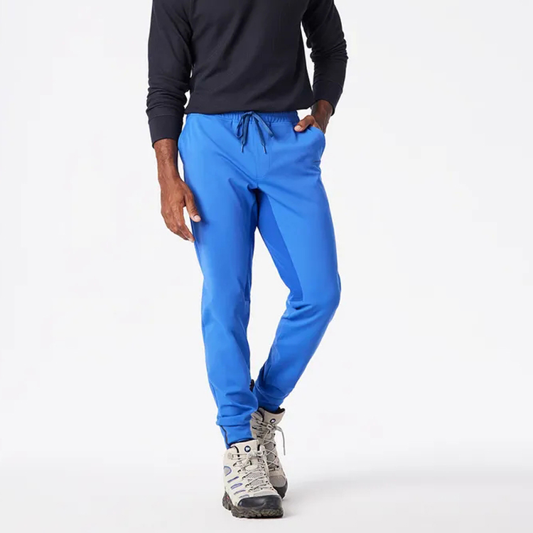 High Quality Drawstring Waist Customized Soft Cotton Jogger Pants For Men With Waist Pocket