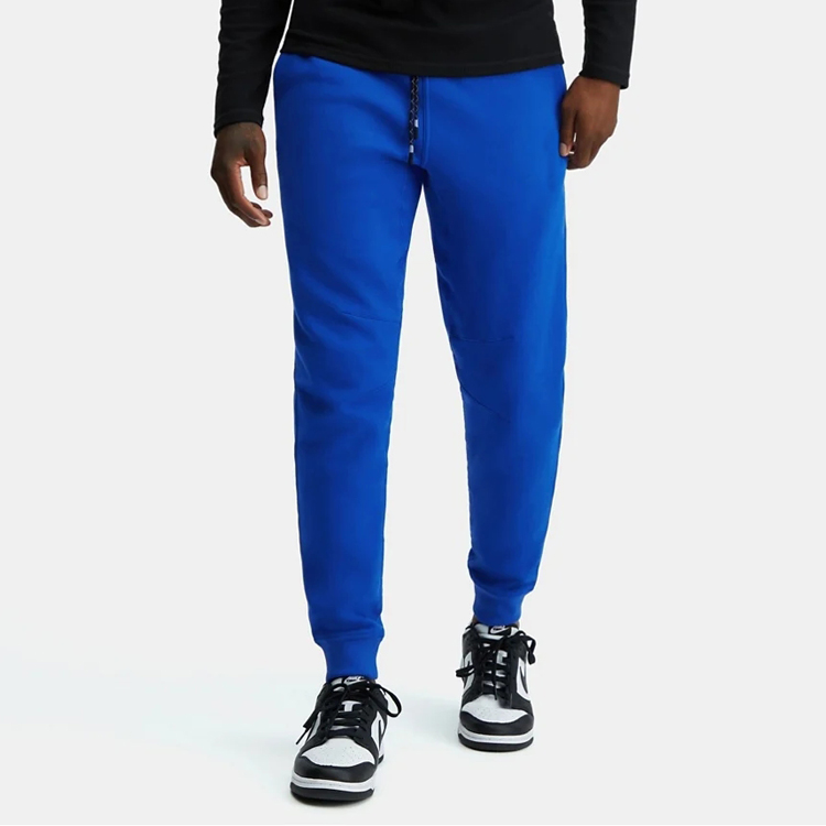 New Arrivals Drawstring Waist Gym Sports Slim Fit Cotton Jogger Sweat Pants For Men detail pictures