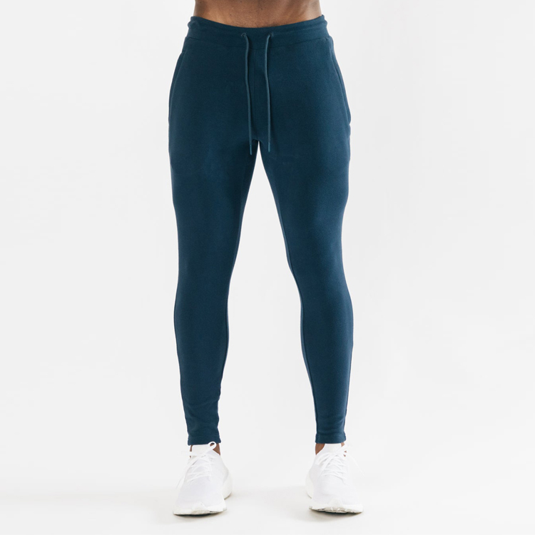Wholesale French Terry Cotton Drawstring Waist Men Workout Slim Fit Jogger Sweat Pants