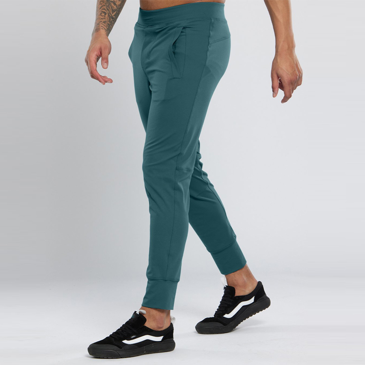Latest OEM Polyester Spandex Track Pant Custom Logo Men Sports Sweat pants With Pockets