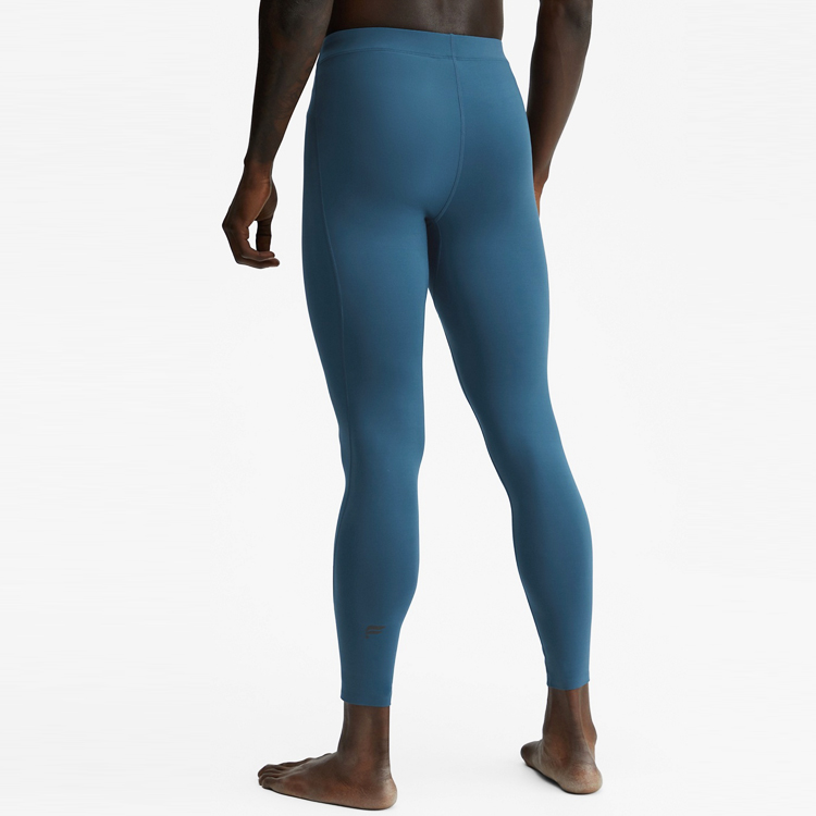 Custom Fitness Sports Active wear Mens Gym Tights Black Leggings With Pocket detail pictures