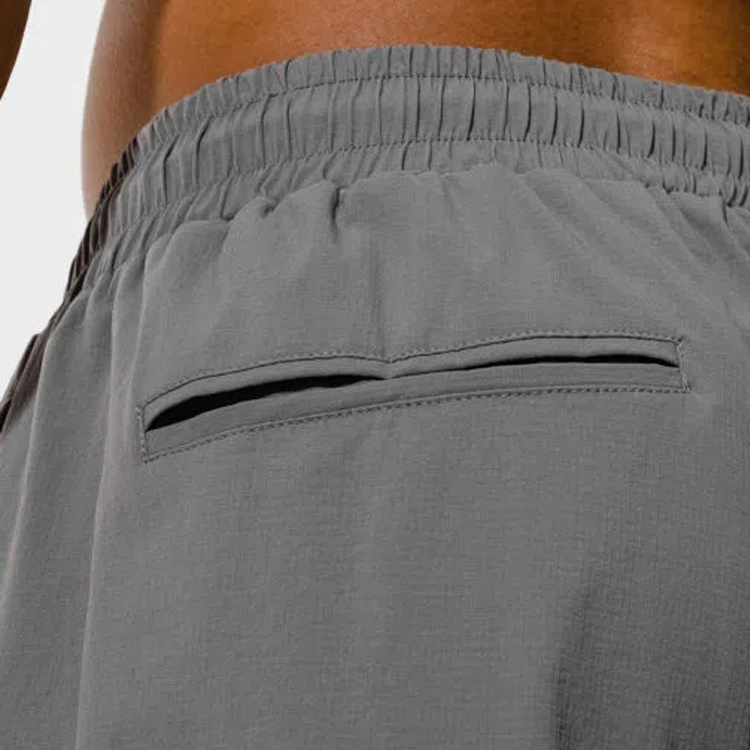 Wholesale Quick Dry Drawstring Waist Men Nylon Jogger Track Pants With Cargo Pocket detail pictures