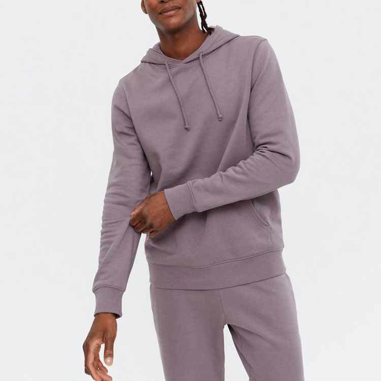 Wholesale Running Workout Plain Color Custom Unisex Slim Fit Men Blank Gym Fitness Pullover Hoodies
