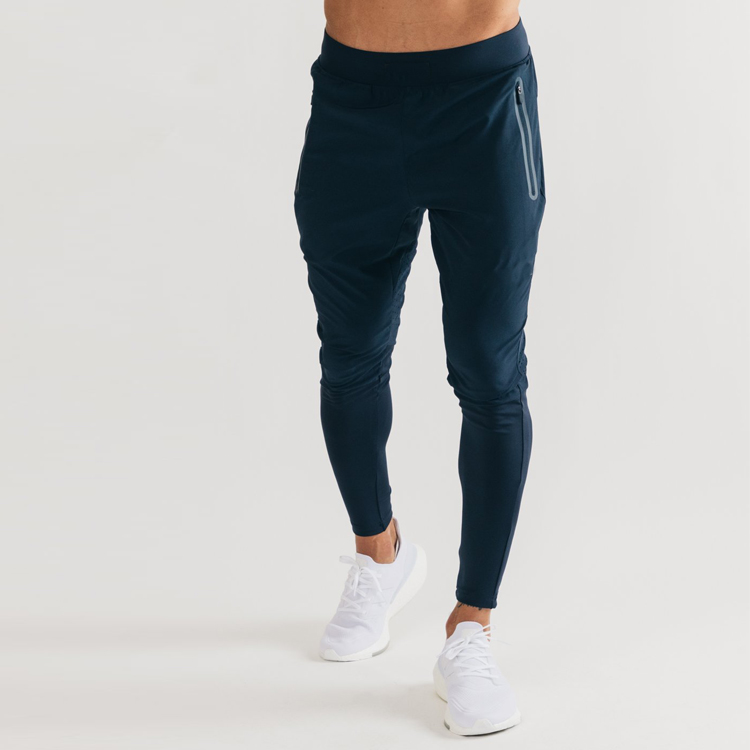 Active Mesh Panel Elastic Waist Fitness Training Nylon Track Tech Jogger Pants For Men