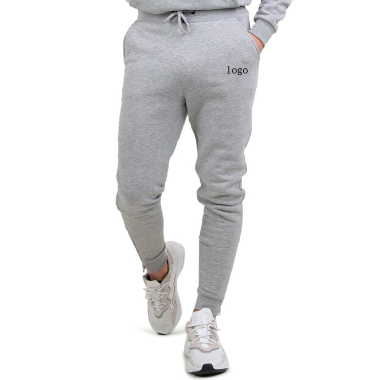 Wholesale Custom Cotton Polyester Essential Skinny Sports Men Slim Fit Jogger Pants