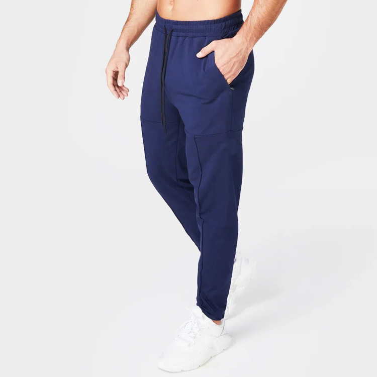 Eco Friendly Drawstring Waist Workout Sweatpants Cotton Blank Gym Sports Joggers