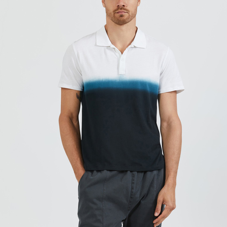 High Quality Wholesale OEM Sublimation Polyester Men Gym Polo T Shirts
