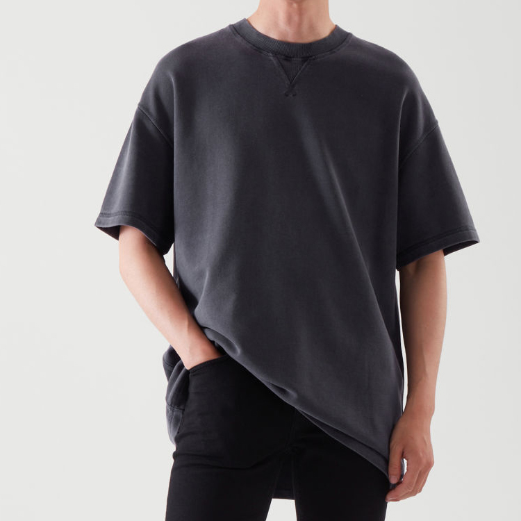 OEM Wholesale Blank Oversized Gym Clothes Custom Logo 100% Cotton Men Plain Workout Sports T Shirts