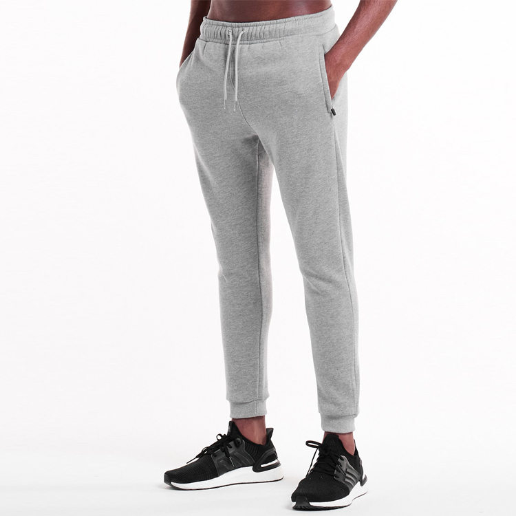 Wholesale Male Two Pieces Set Full Zip Up Hoodie Plain Cotton Tracksuit Jogging Suit Sets detail pictures