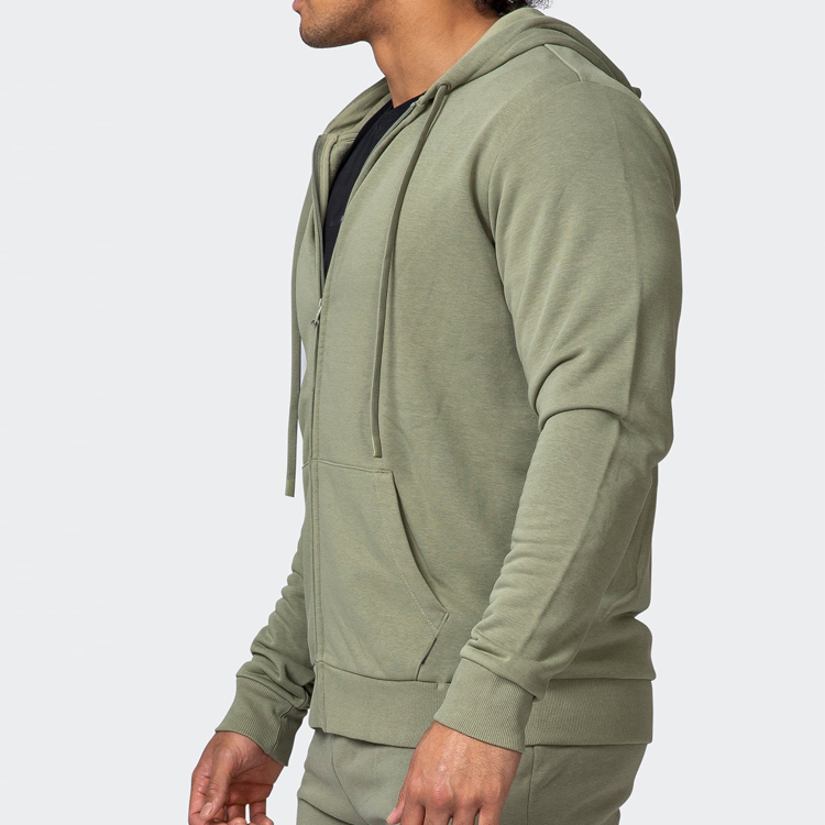 100% Original 90 Polyester 10 Spandex Pants -
Wholesale French Terry Cotton Custom Printed Plain Full Zip Up Sports Hoodies Jacket For Men – AIKA detail pictures