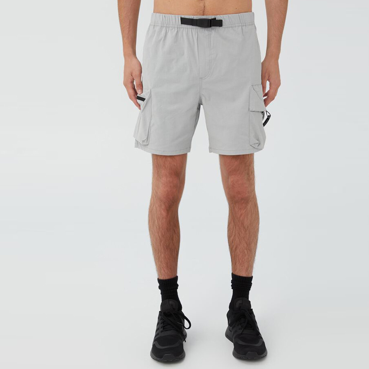 New Design Custom Printing Active Gym Nylon Urban Short For Men With Cargo Pocket