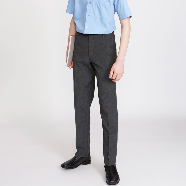 School Pants Wholesasle Boys Slim Leg Trousers