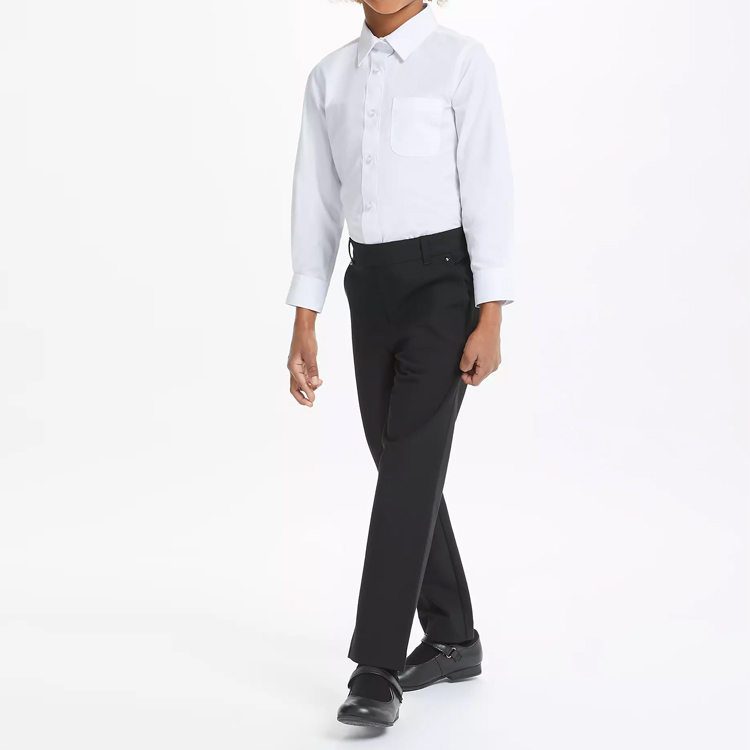 School Shirts Custom Studens Uniform T Shirt With Buttom