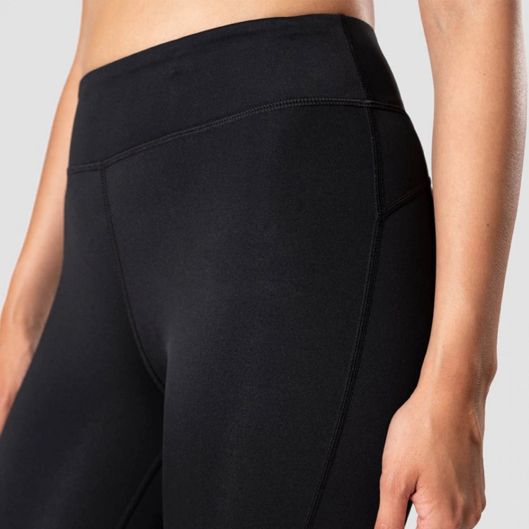 Wholesale Ladies Mesh Panel High Waist Workout Custom Yoga Legging Tights For Women detail pictures