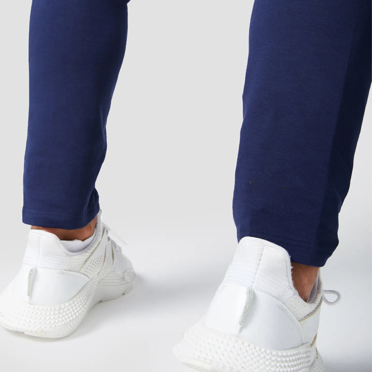 Eco Friendly Drawstring Waist Workout Sweatpants Cotton Blank Gym Sports Joggers detail pictures