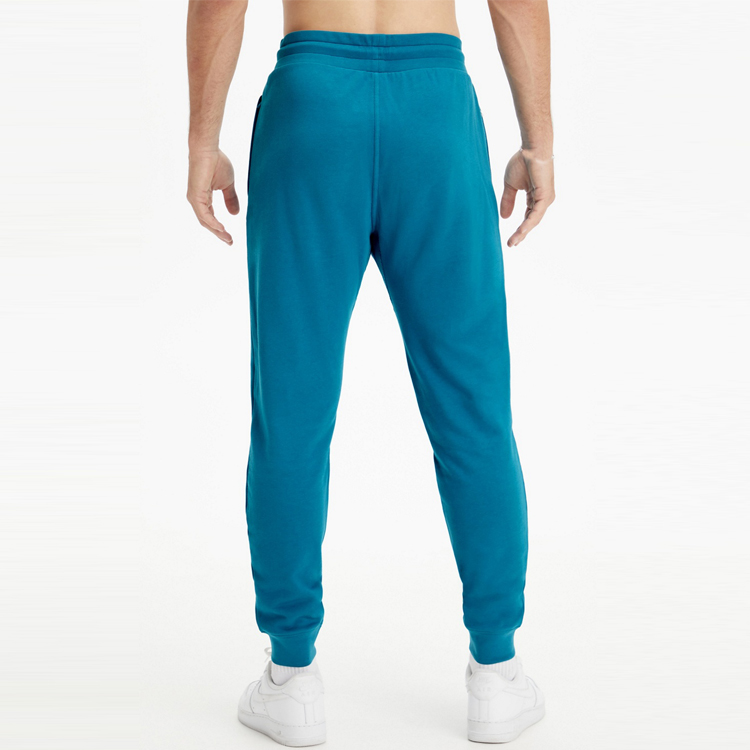 Factory Price Fleece Cotton Winter Workout Jogger Gym Sweat Pants For Men With Pocket detail pictures