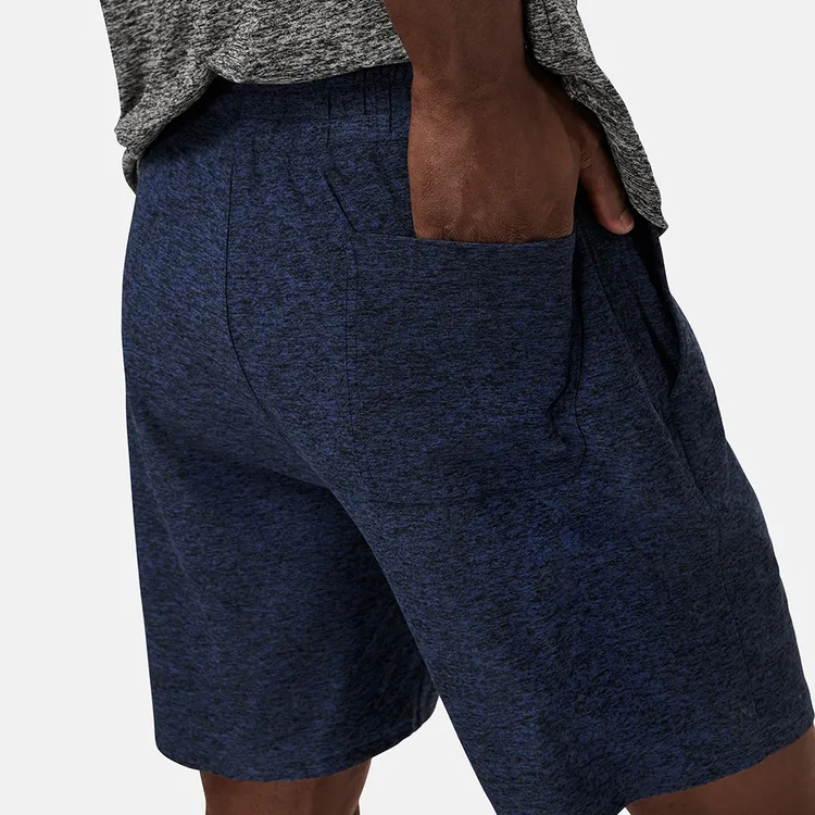 Factory Price OEM Quick Dry Drawstring Waist Men Running Gym Shorts With Pocket detail pictures