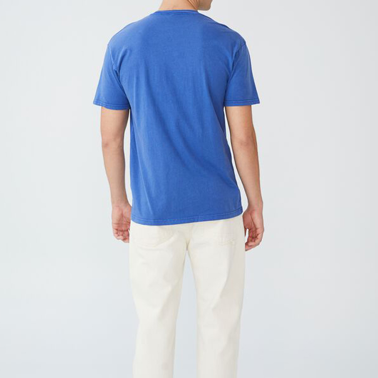Wholesale High Quality Custom Printing Plain Workout Cotton T Shirts For Men detail pictures