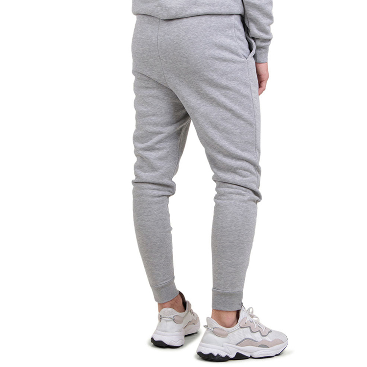 Wholesale Custom Cotton Polyester Essential Skinny Sports Men Slim Fit Jogger Pants detail pictures