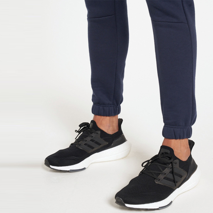 Custom High Quality Elastic Waist Slim Fit Fleece Sports Sweatpants Men Joggers detail pictures