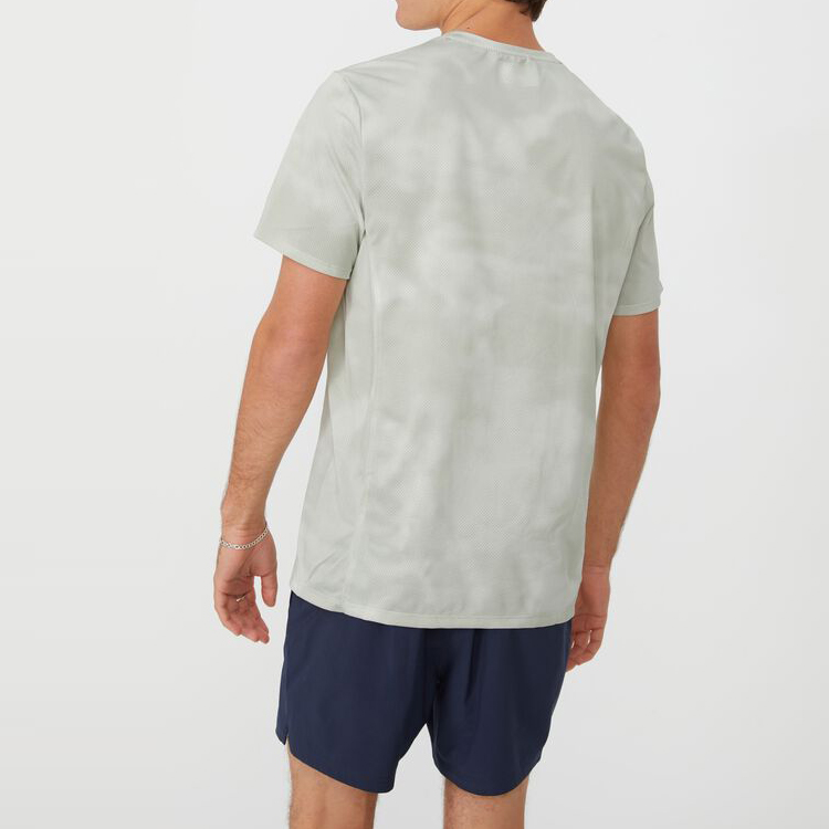 High Quality Custom Design Crew Neck Tie Dye Gym Sports Blank T Shirts For Men detail pictures