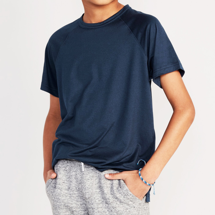 School T Shirts High Quality Crew Neck Custom School Uniform Tops