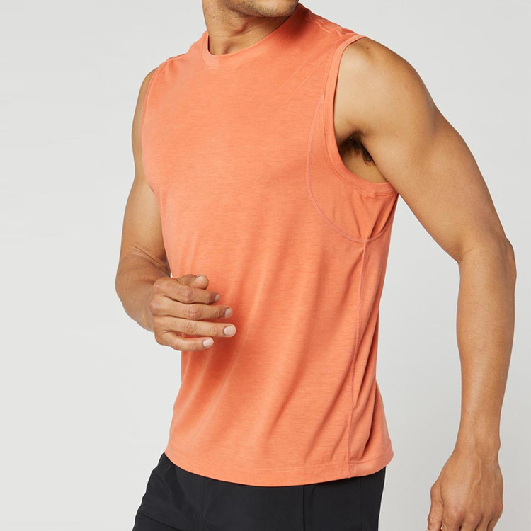 Factory Price High Quality Mesh Panel Custom Sports Plain Gym Tank Tops For Men