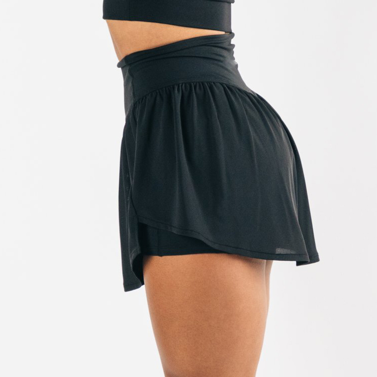 Best Seller Workout Fitness Girls Sports Custom 2 In 1 Tennis Skirts For Women detail pictures