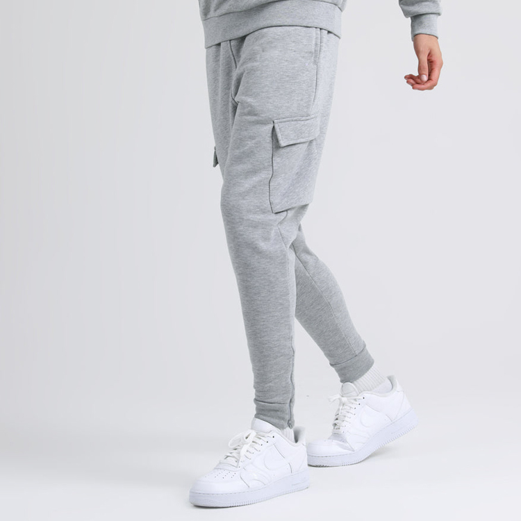 Wholesale Sport Running Custom Logo Mens Plain Track Sweatsuit Jogging Suits Sets detail pictures