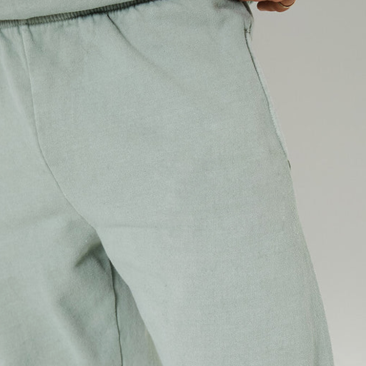 Wholesale 60% Cotton 40%Polyester Custom Plain Jogger Sweatsuit Set For Men detail pictures