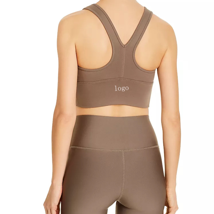 Sweat Wicking High Quality Ruched Front Custom Women Two Pieces Fitness Suit Yoga Sets detail pictures