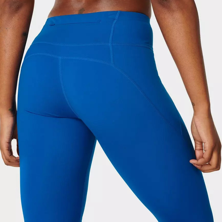 New Trendy Four Way Stretch High Waist Compression Pocket Leggings Custom Women Yoga Tights detail pictures